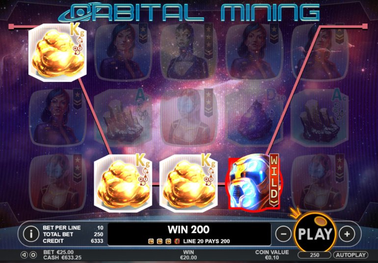 игровой автомат Orbital Mining